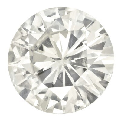 14 mm Round Moissanite Stone White MT-1400-RDF-WH, MPN: MT-1400-RDF-WH,