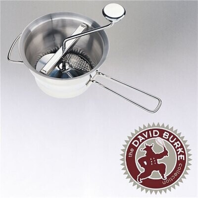 Frieling Food Mill Large Incl. 4 Discs: Super Fine (0.05&quot; ) Fine (0.09&quot; ) Medium (0.11&quot; ) Coarse (0.2&quot; ) Stainless Steel K0966002820