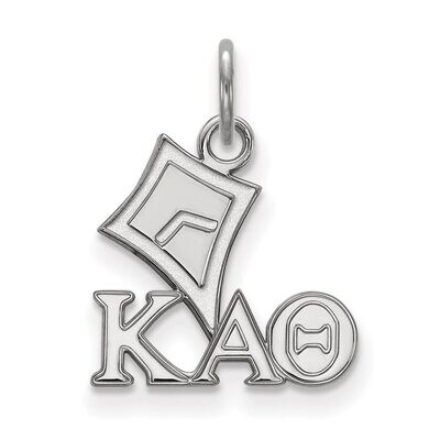 Kappa Alpha Theta Extra Small Pendant Sterling Silver SS034KAT, MPN: SS034KAT, 886774606927