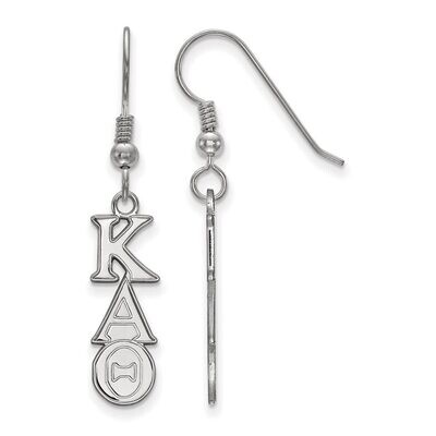 Kappa Alpha Theta Dangle Medium Earrings Sterling Silver SS004KAT, MPN: SS004KAT, 886774599120