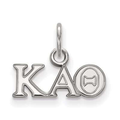 Kappa Alpha Theta Extra Small Pendant Sterling Silver SS001KAT, MPN: SS001KAT, 886774598345