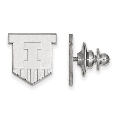 University of Illinois Lapel Pin Sterling Silver SS051UIL, MPN: SS051UIL, 886774707761