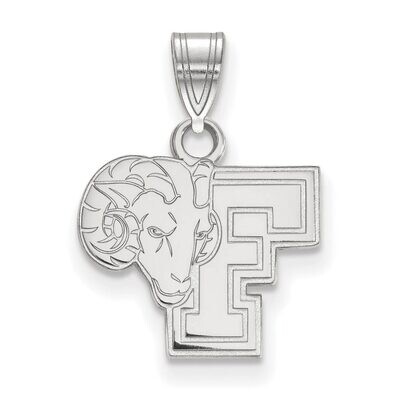 Fordham University Small Pendant 14k White Gold 4W001FOU, MPN: 4W001FOU, 886774823928