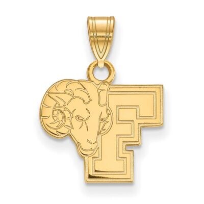 Fordham University Small Pendant Gold-plated Silver GP001FOU, MPN: GP001FOU, 886774889733