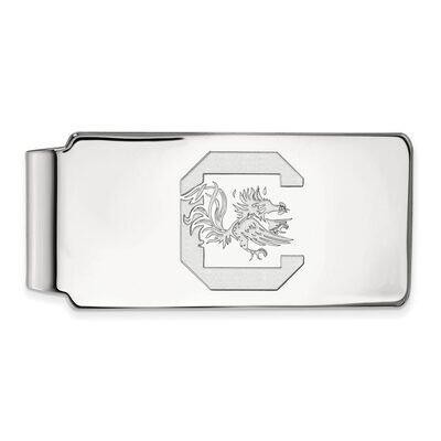 University of South Carolina Money Clip Sterling Silver SS025USO, MPN: SS025USO, 886774716534