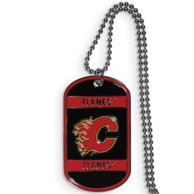 NHL Calgary Flames Tag Necklace GC5992
