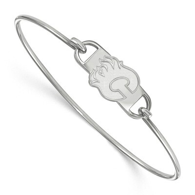 Calgary Flames Small Center Wire Bangle Sterling Silver SS024FLA-7, MPN: SS024FLA-7, 191101153693