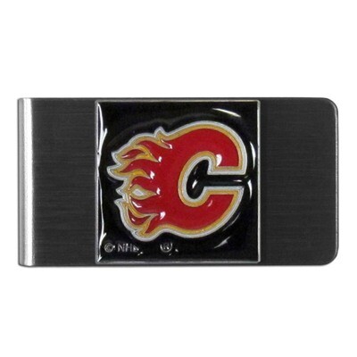 NHL Calgary Flames Steel Money Clip GC6061
