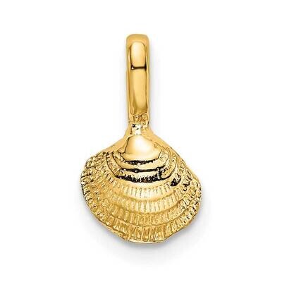 Mini Clam Shell Charm 14k Gold K7940, MPN: K7940, 637218047604
