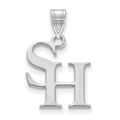 Sam Houston State University Medium Pendant 10k White Gold 1W003SHS, MPN: 1W003SHS, 886775000000