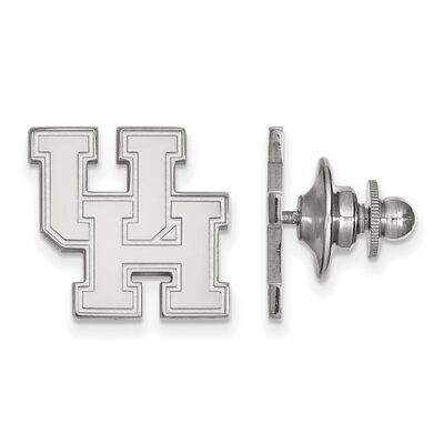 University of Houston Lapel Pin 14k White Gold 4W009UHO, MPN: 4W009UHO, 886774837161