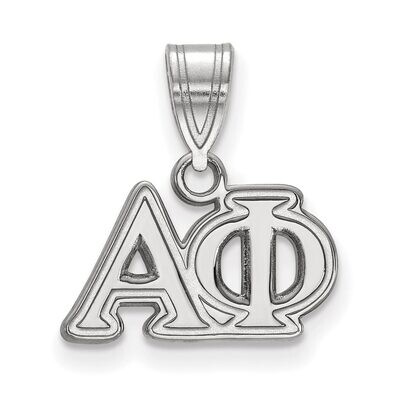 Alpha Phi Medium Pendant Sterling Silver SS003APH, MPN: SS003APH, 886774598772