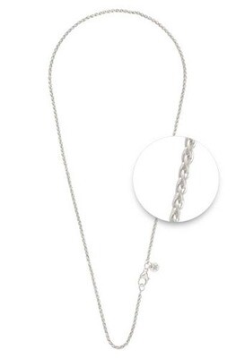 Nikki Lissoni Silver-Plated 2 1mm X 45cm 18in Chain NW01S45, MPN: NW01S45, 8718627467534