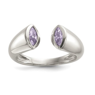 CZ Diamond Ring Sterling Silver QR6767, MPN: QR6767, 883957949291