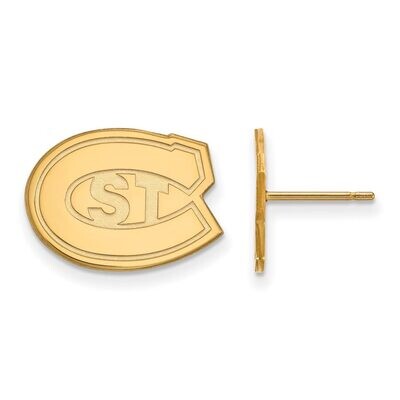 Saint Cloud State Small Post Earring Gold-plated Silver GP004STC, MPN: GP004STC, 886774899015