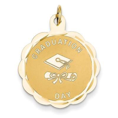 Graduation Day with Diploma Charm 14k Gold XAC702, MPN: XAC702, 886774122601