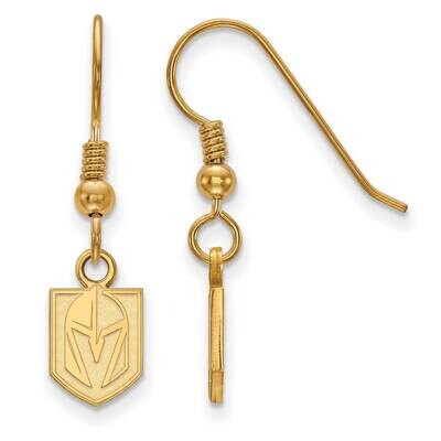 Vegas Golden Knights Extra-Small Dangle Earrings Wire Gold-plated Sterling Silver GP019VGK, MPN: GP…