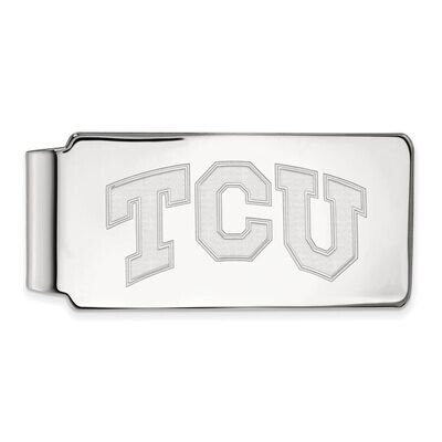 Texas Christian University Money Clip Sterling Silver SS009TCU, MPN: SS009TCU, 886774700540