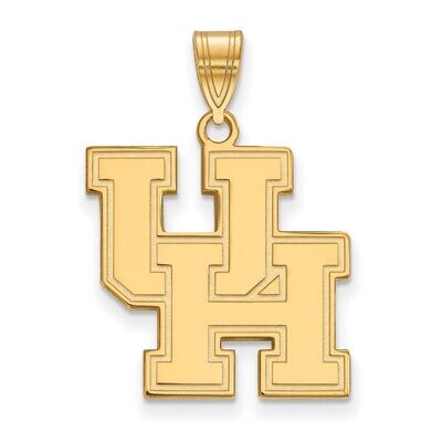 University of Houston Large Pendant Gold-plated Silver GP004UHO, MPN: GP004UHO, 886774899305