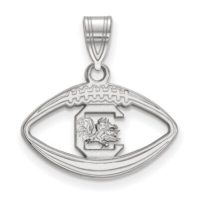 University of South Carolina Pendant in Football Sterling Silver SS018USO, MPN: SS018USO, 886774715…
