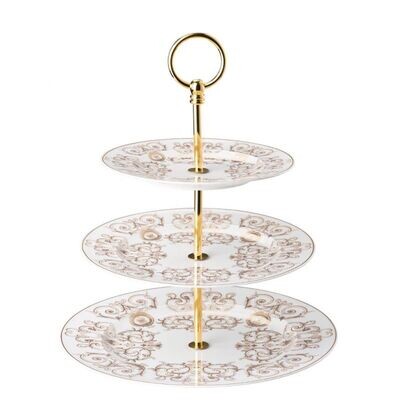 Versace Medusa Gala Etagere 3 Tiers 7 - 8 1/2 - 10 1/2 Inch, MPN: 19325-403635-25311, 790955942240