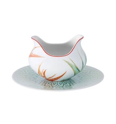 Vista Alegre Fiji Sauceboat and Stand, MPN: 21124591,