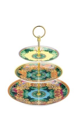 Versace Jungle Animalier Etagere 3 Tiers 7, 8 1/2 , 10 1/2 Inch, MPN: 19335-403713-25311, 790955149…