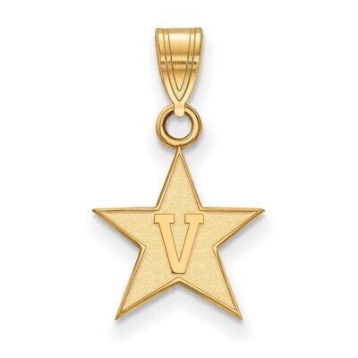 Vanderbilt University Small Pendant 10k Yellow Gold 1Y001VAU, MPN: 1Y001VAU, 886774796420