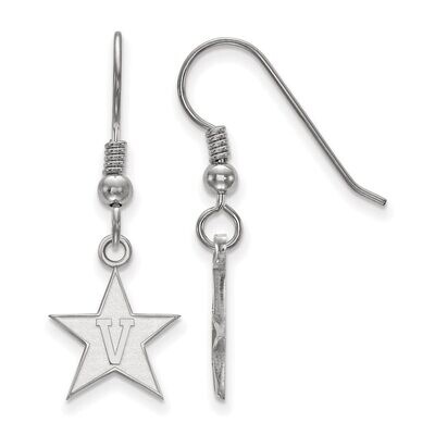 Vanderbilt University Small Dangle Earring Wire Sterling Silver SS003VAU, MPN: SS003VAU, 8867747196…
