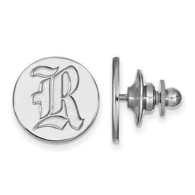 Rice University Lapel Pin 14k White Gold 4W011WMR, MPN: 4W011WMR, 886774839097