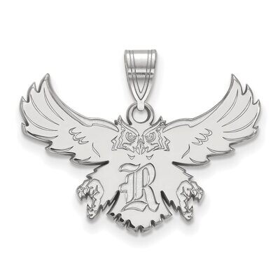 Rice University Large Pendant 14k White Gold 4W006WMR, MPN: 4W006WMR, 886774833736