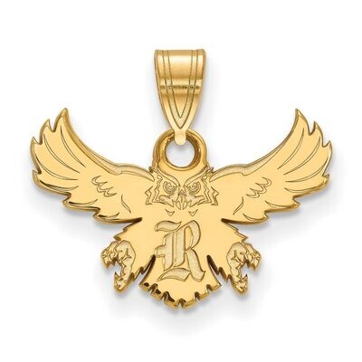 Rice University Small Pendant 14k Yellow Gold 4Y005WMR, MPN: 4Y005WMR, 886774864815