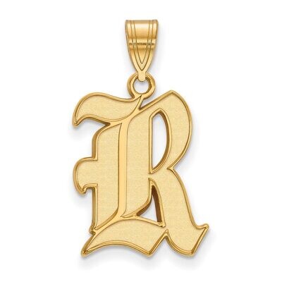 Rice University Large Pendant 10k Yellow Gold 1Y002WMR, MPN: 1Y002WMR, 886774798974