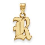 Rice University Small Pendant 14k Yellow Gold 4Y001WMR, MPN: 4Y001WMR, 886774857855