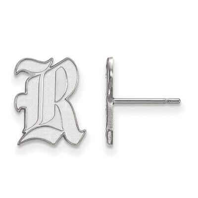 Rice University Small Post Earring 10k White Gold 1W004WMR, MPN: 1W004WMR, 886774773308