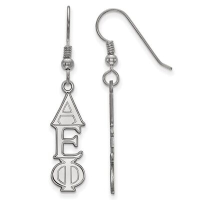 Alpha Epsilon Phi Dangle Medium Earrings Sterling Silver SS004AEP, MPN: SS004AEP, 886774598994