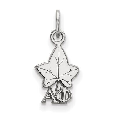 Alpha Phi Extra Small Pendant Sterling Silver SS034APH, MPN: SS034APH, 886774606835