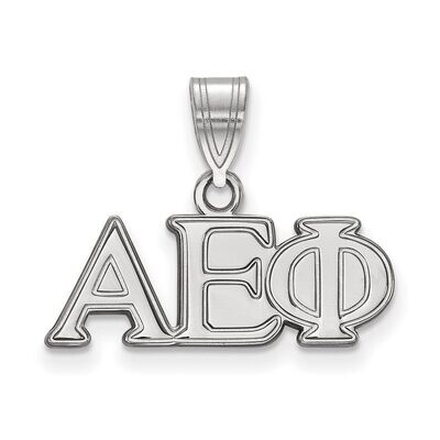 Alpha Epsilon Phi Medium Pendant Sterling Silver SS003AEP, MPN: SS003AEP, 886774598734