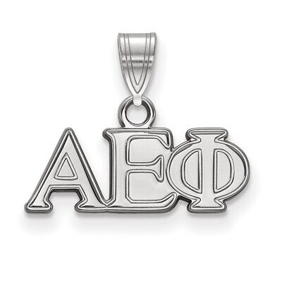 Alpha Epsilon Phi Small Pendant Sterling Silver SS002AEP, MPN: SS002AEP, 886774598475