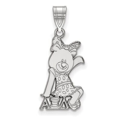 Alpha Xi Delta Medium Pendant Sterling Silver SS036AXD, MPN: SS036AXD, 886774607375
