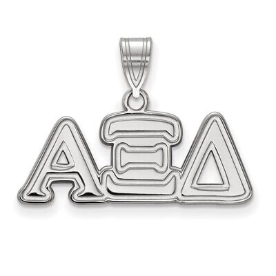 Alpha Xi Delta Medium Pendant Sterling Silver SS003AXD, MPN: SS003AXD, 886774598796