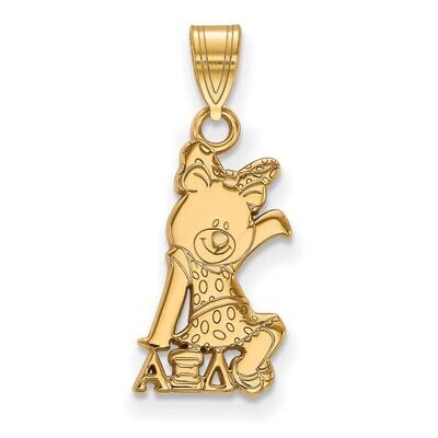 Alpha Xi Delta Small Pendant Gold-plated Silver GP035AXD, MPN: GP035AXD, 886774937199