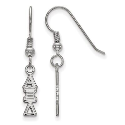 Alpha Xi Delta Small Dangle Earrings Sterling Silver SS026AXD, MPN: SS026AXD, 886774604770