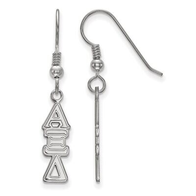 Alpha Xi Delta Dangle Medium Earrings Sterling Silver SS004AXD, MPN: SS004AXD, 886774599052