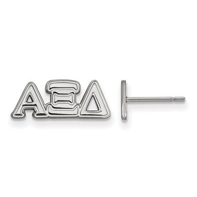 Alpha Xi Delta Extra Small Post Earrings Sterling Silver SS005AXD, MPN: SS005AXD, 886774599311