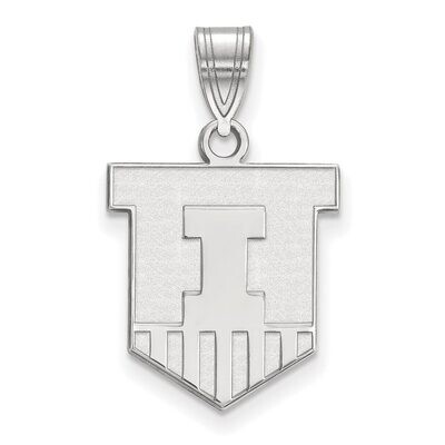 University of Illinois Medium Pendant Sterling Silver SS045UIL, MPN: SS045UIL, 886774708003