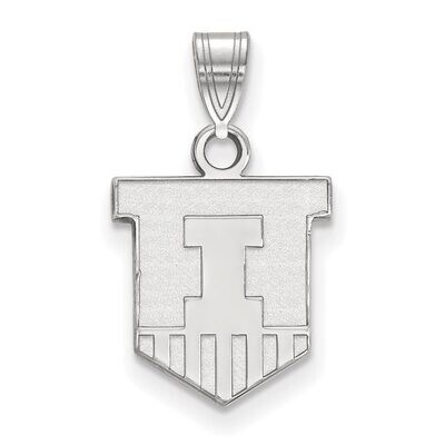 University of Illinois Small Pendant Sterling Silver SS044UIL, MPN: SS044UIL, 886774707839