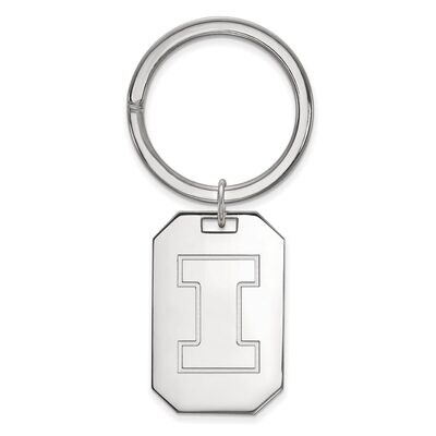 University of Illinois Key Chain Sterling Silver SS026UIL, MPN: SS026UIL, 886774708256