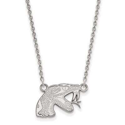 Florida A&amp;M University Small Pendant with Necklace Sterling Silver SS009FAM-18, MPN: SS009FAM-18, 8…