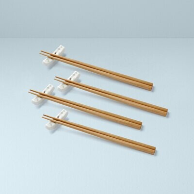 Lenox Butterfly Meadow Chopstick Stand With Chopsticks Set of 4 892521, MPN: 892521,